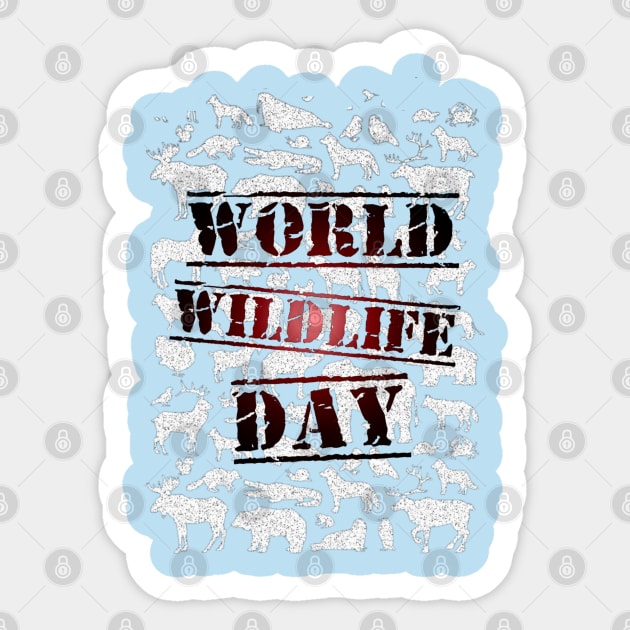 World wildlife day Sticker by Mic jr